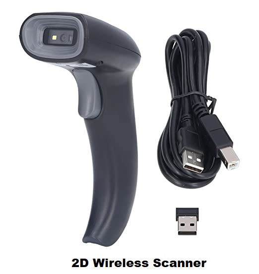DMax CK660W 2D Wireless Barcode Scanner